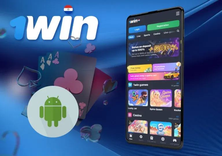 Aplicación 1win para Android – descarga app 1win Paraguay Android