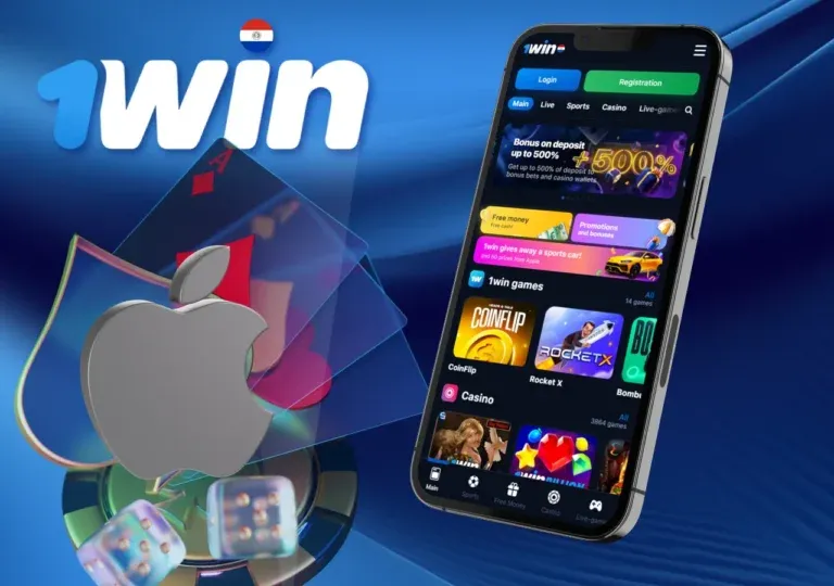 Aplicación 1win en iOS – app 1win Paraguay en iPhone
